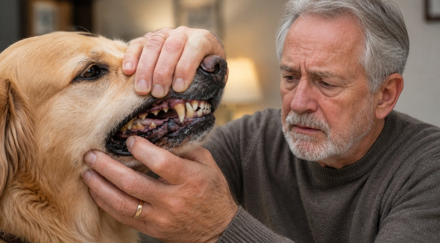 I Thought My Dog Was Just Getting Old Until I Looked Inside His Mouth
